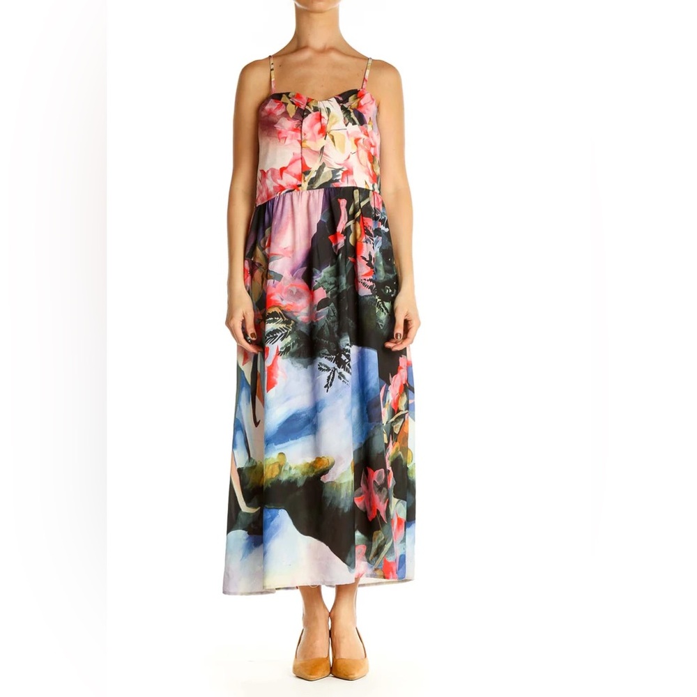 NWT Anthropologie Corey Lynn Calter Daybreak Dress Watercolor - Read - Picture 3 of 11